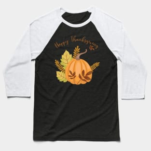 Happy Thanksgiving Baseball T-Shirt